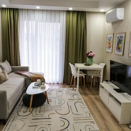 Smartly Designed Cozy 1br Lägenhet Antalya