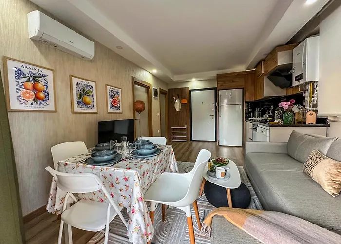Smartly Designed Cozy 1br Daire Antalya