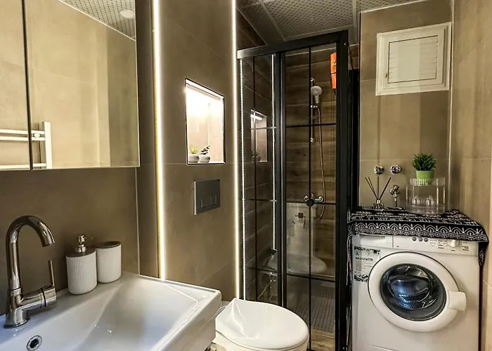 Daire Smartly Designed Cozy 1br Antalya