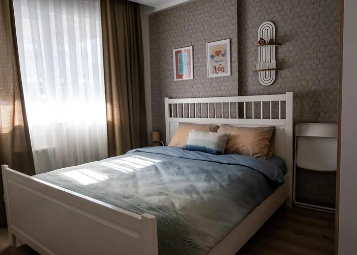 Daire Smartly Designed Cozy 1br Antalya