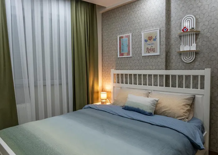 Daire Smartly Designed Cozy 1br Antalya
