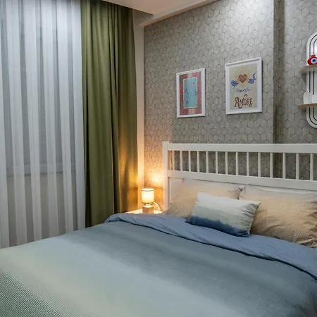 Daire Smartly Designed Cozy 1br Antalya